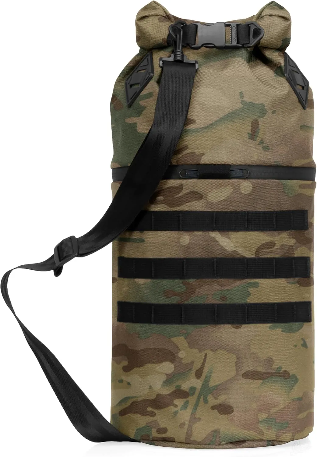 ~ AQUA RT Dry Bag~ Water-Proof Faraday Dry Bag for Laptops, Tablets, and Mid-Size Electronics ~ Tracking/Hacking Defense ~ Multicam Camo