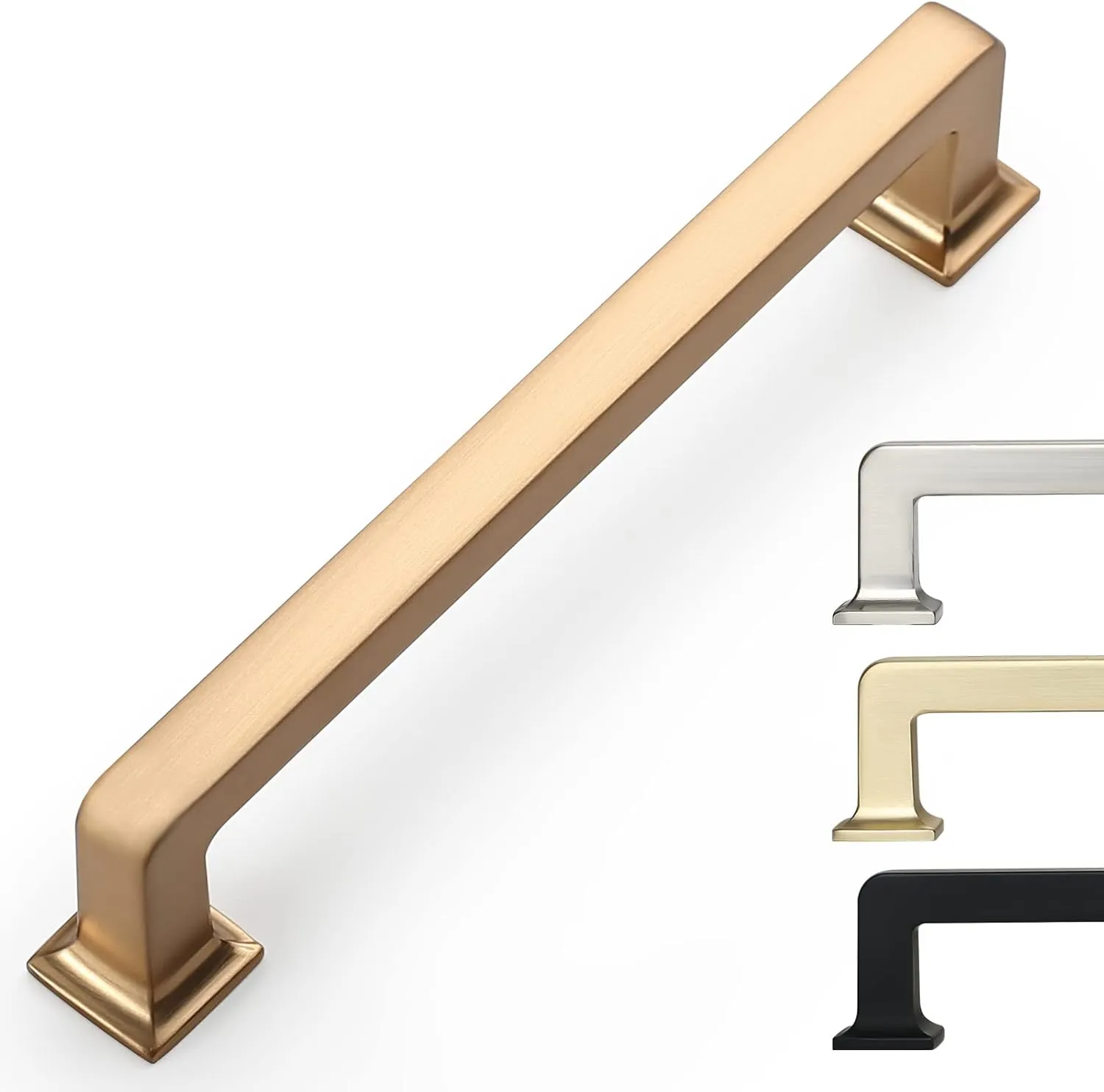 10 Pack 5 Inch Cabinet Handles - Champagne Bronze Cabinet Pulls for Kitchen and Dresser Drawers