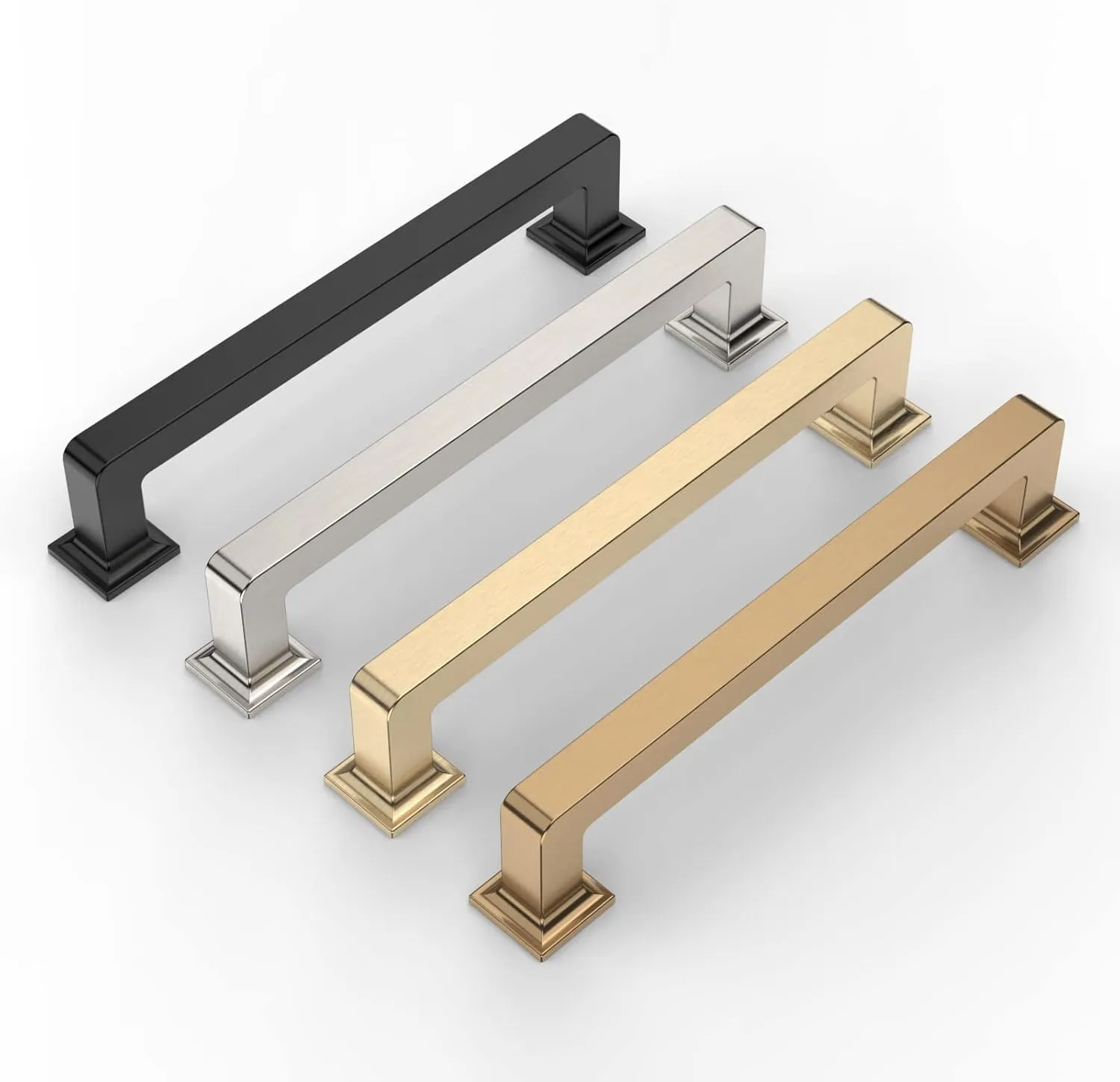 10 Pack 5 Inch Cabinet Handles - Champagne Bronze Cabinet Pulls for Kitchen and Dresser Drawers