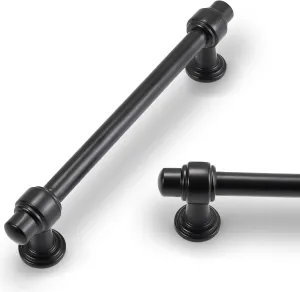 10 Pack 5 inch Matte Black Kitchen Cabinet Handles Cabinet Pulls Black Drawer Pulls Kitchen Cabinet Hardware Handles Dresser Handles