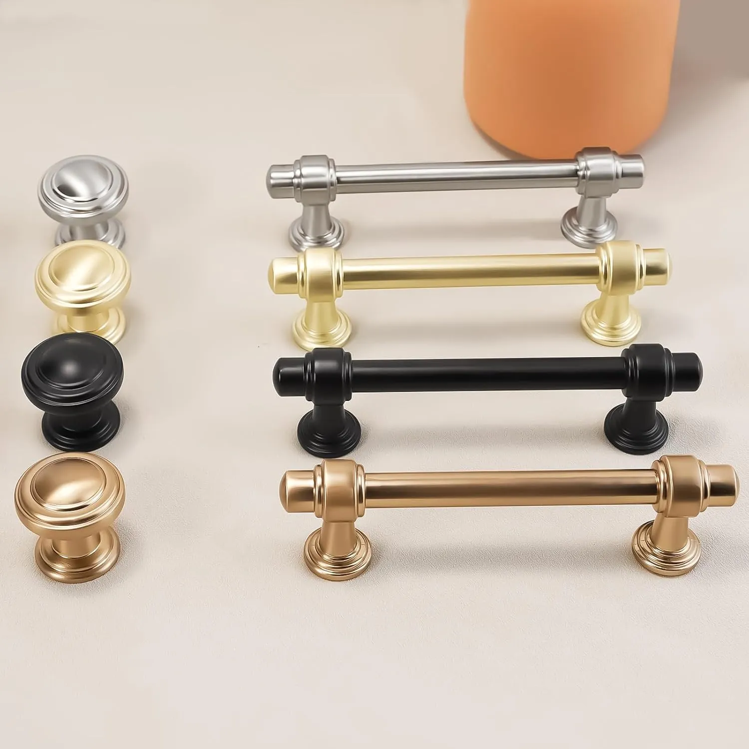 10 Pack 5 inch Matte Black Kitchen Cabinet Handles Cabinet Pulls Black Drawer Pulls Kitchen Cabinet Hardware Handles Dresser Handles