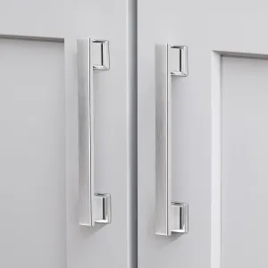 10 Pack Brushed Nickel Cabinet Pulls,5 Inch(128mm) Kitchen Cabinet Handles, Drawer Pulls Handles for Kitchen Cabinets Hardware Cupboard Closet Bathroom Dresser, Solid Zinc Alloy