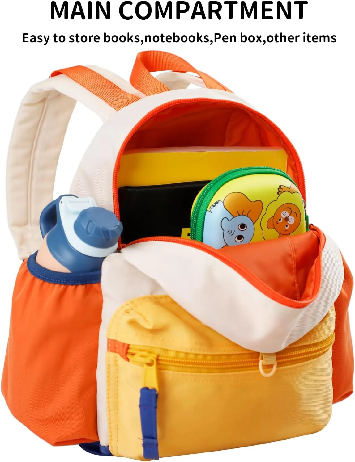 12 Inch Toddler Backpack for School Toddler School Mini Backpack for Travel, Small Kids Child Backpacks, Preschool Kindergarten Elementary Toddler bag, for Boys Girls 3-5, Small