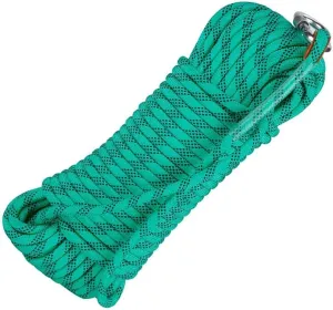 14mm Outdoor Rope,10~200m Rappelling Rope for Outdoor,Heavy Duty Paracord Rope-High Strength Utility Cord Camping Rope (Color : Green, Size : 14mm x 140m)