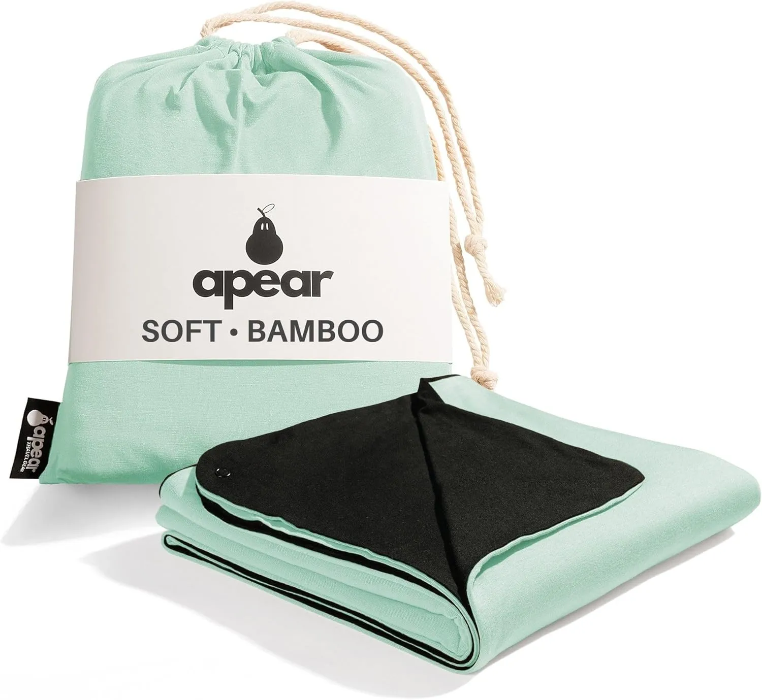 16-in-1 Compact Travel Blanket with Bag – Reversible, Ultra Soft Bamboo Airplane Blanket with Hidden Pocket - Lightweight & Packable for Flights, Camping, Picnic, Travel Essentials