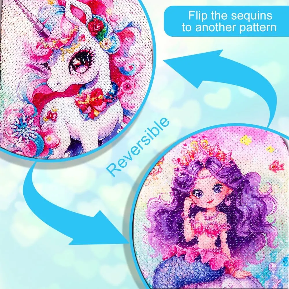 16" Backpack for Girls Boys 4-8, 3Pcs Kids Bookbag Set with Lunch Box, School Bag for Preschool Kindergarten