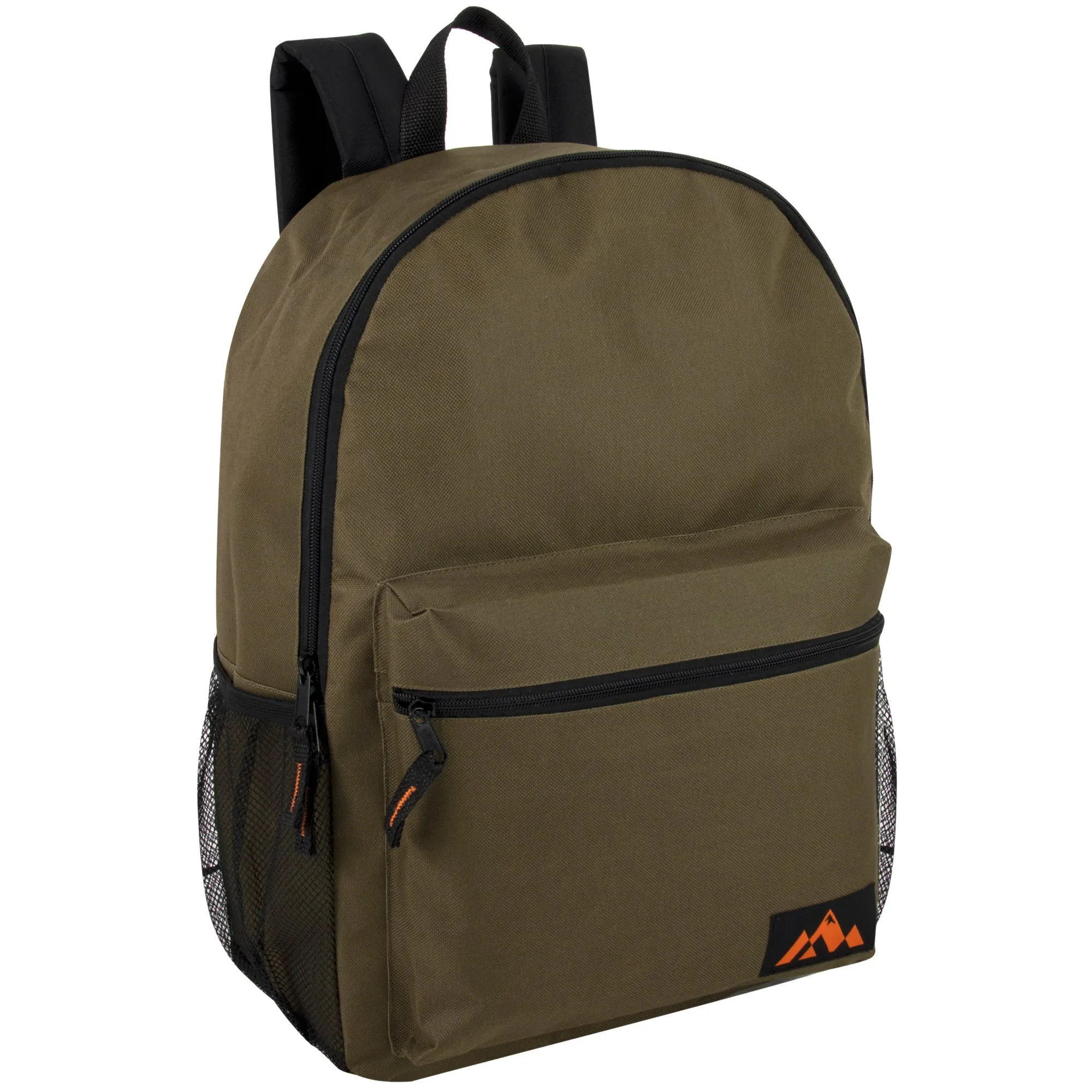18 Inch Trailmaker Boy's Backpack with Side Mesh Pocket Assorted