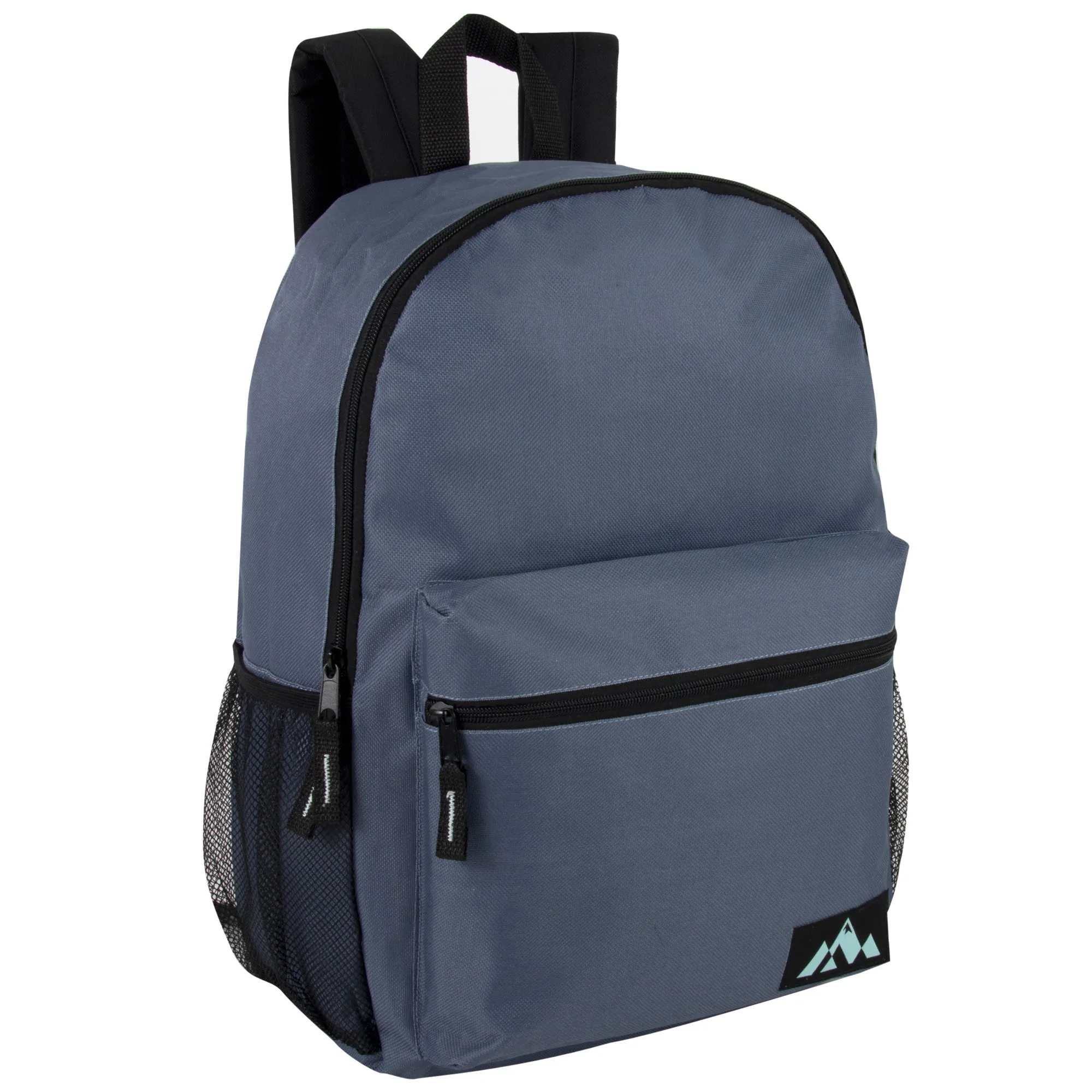 18 Inch Trailmaker Boy's Backpack with Side Mesh Pocket Assorted
