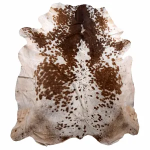 208-12 Cow Skin Hair on Hide 100% Pure Cow Hide Large Decorative/Carpet/Rug/Wall Leather