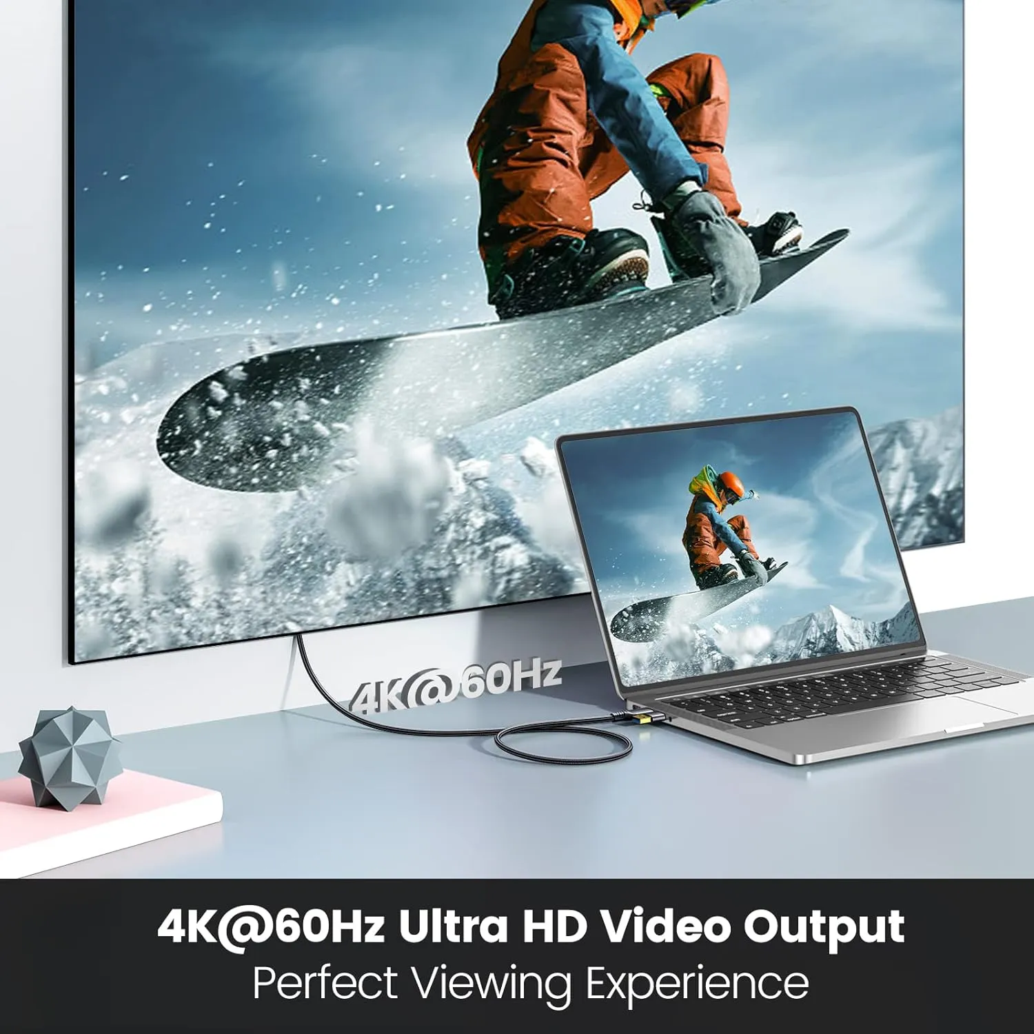 20Gbps USB 3.2 Gen 2x2 Cable 6.6 ft, Thunderbolt 3 Compatible, Support 4K 60Hz Video Output, PD 100W 5A Fast Charging for Laptop, MacBooks, iPad Pro, Dell, Phones, Docking etc