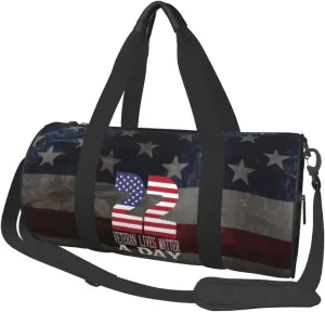 22 A Day Veteran Lives Matter Duffel Bag Gym Bag Travel Sports Tote Large Foldable Beach Swim Yoga9