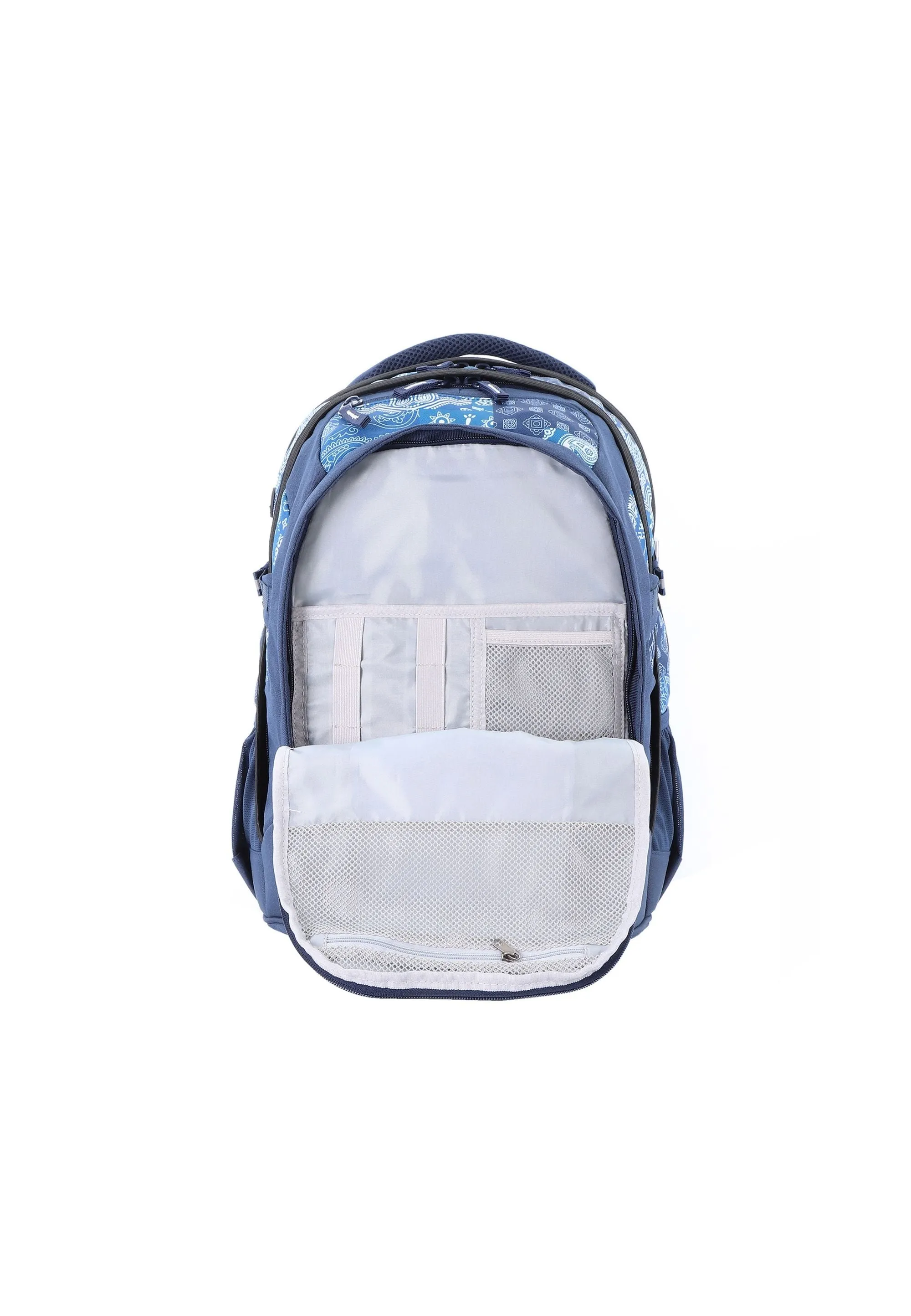 2be  Schoolbag / Laptop Backpack / With Gym Bag and Pencil Case Royal Blue