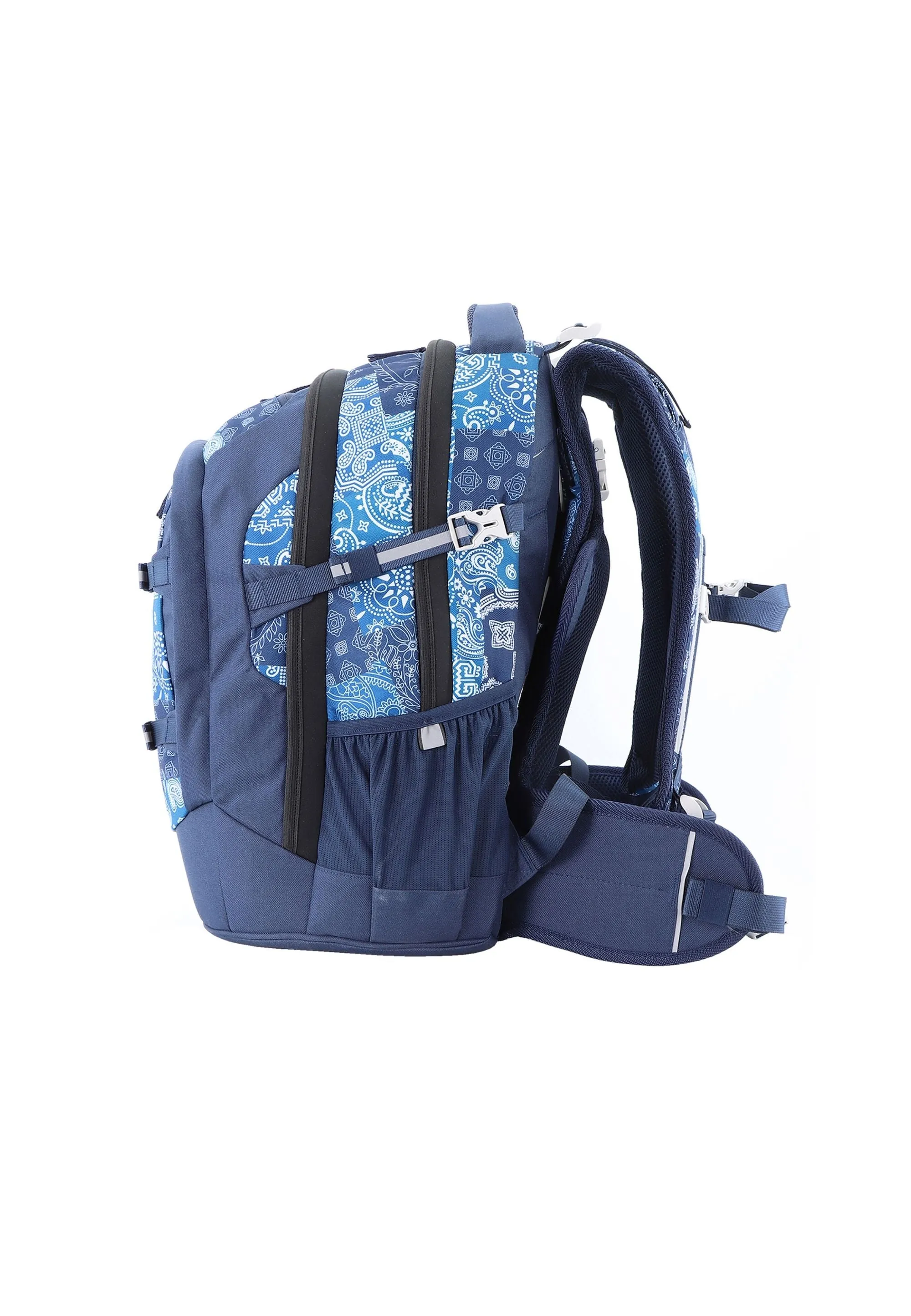 2be  Schoolbag / Laptop Backpack / With Gym Bag and Pencil Case Royal Blue