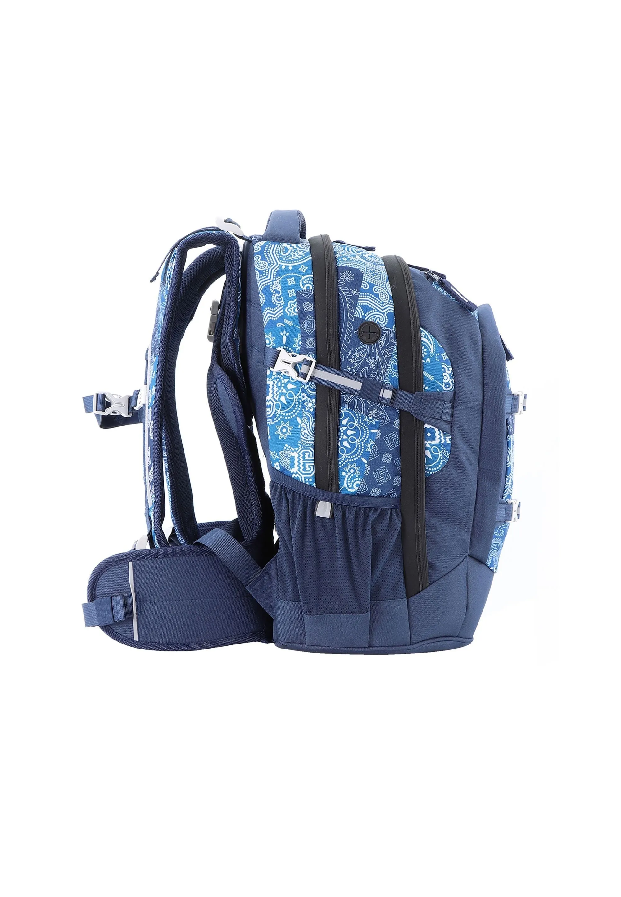 2be  Schoolbag / Laptop Backpack / With Gym Bag and Pencil Case Royal Blue