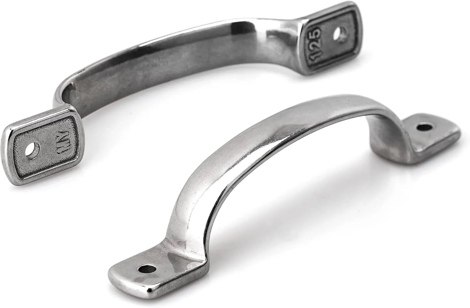 2PCS Boat Grab Handles Stainless Steel Boat Handrail 5.7" Heavy Duty Marine Door Grab Handle,Marine Rail, Grab Handle for Marine Yacht