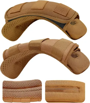 2Pcs Thick Cushioned Shoulder Pads, Anti-Slip Design and Breathable Mesh Pads for Shoulder Strap,Soft and Comfortable