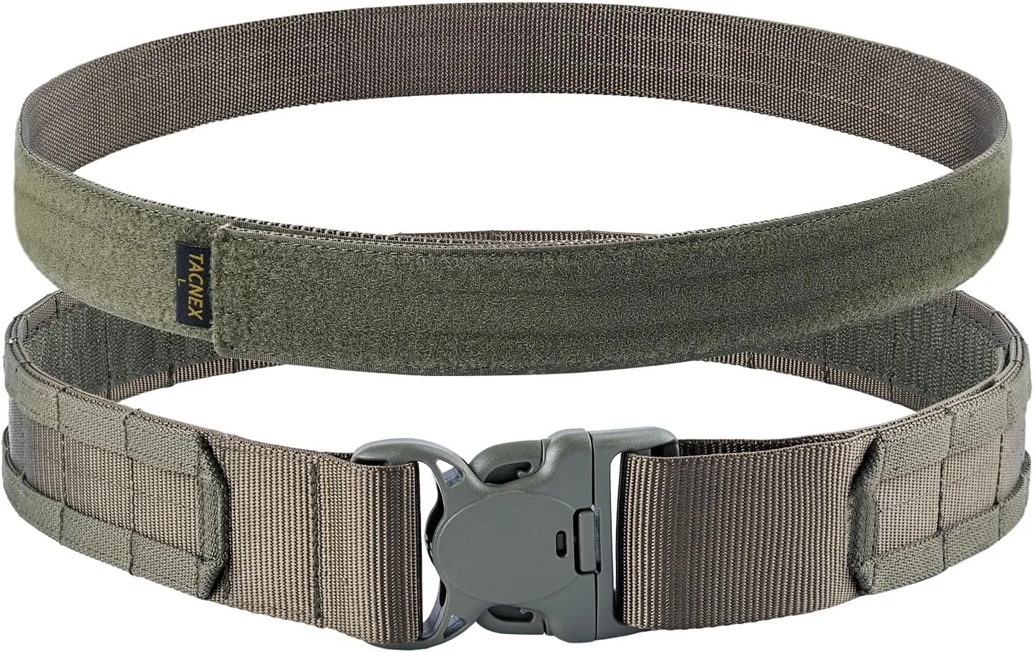 2" MOLLE Duty Belt w/ 1.5" Inner Belt Tactical Gear Holster Utility Carry Belt Range Battle Competition Equipment Belt