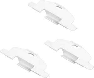 3/4" Pleat Lite Rise Handles Blind Pulls for Hunter Douglas Duette and Applause Cordless Shades(3 Pieces,White)