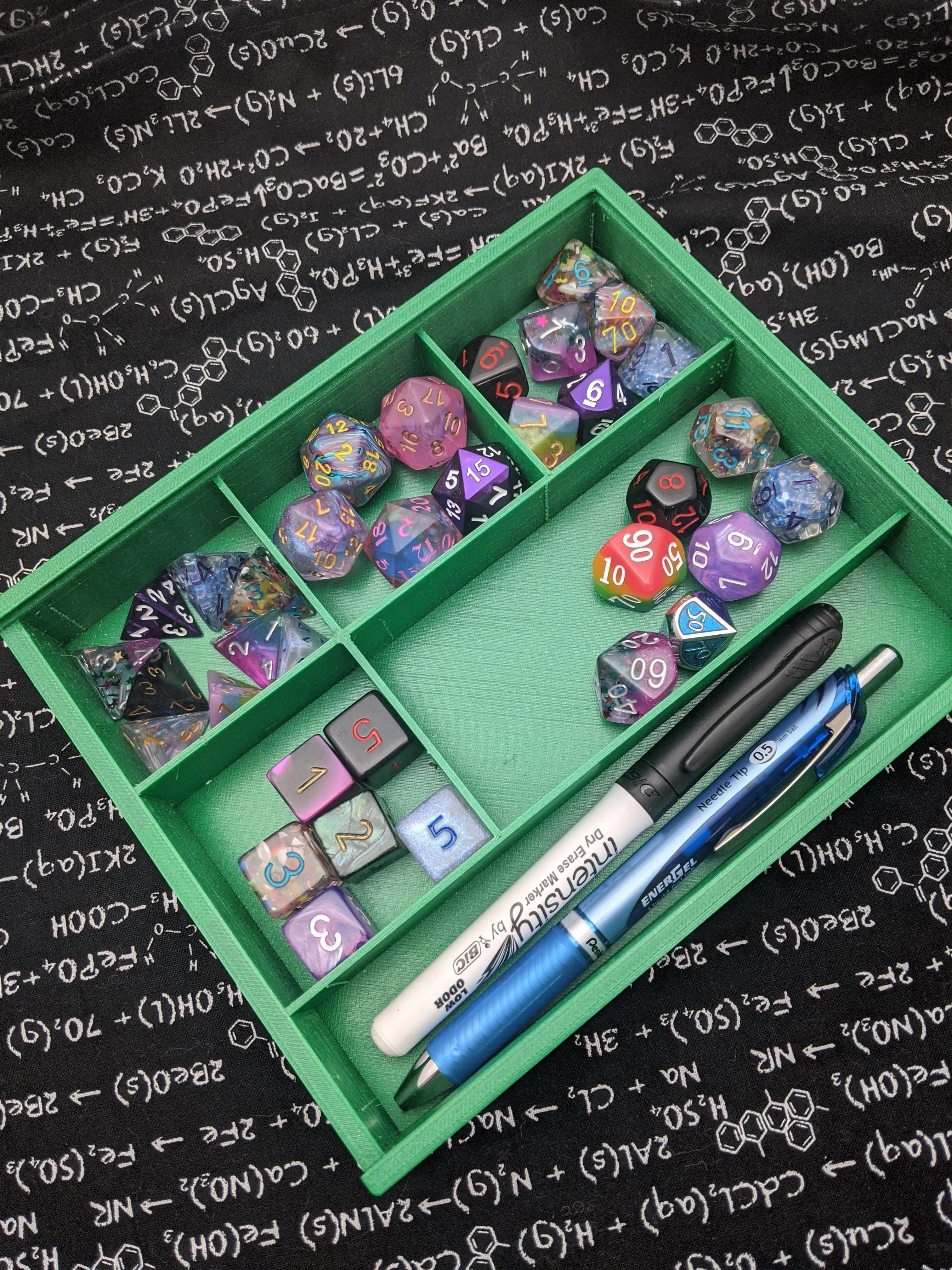 3D printed Notions Box--Cat and Aquarium