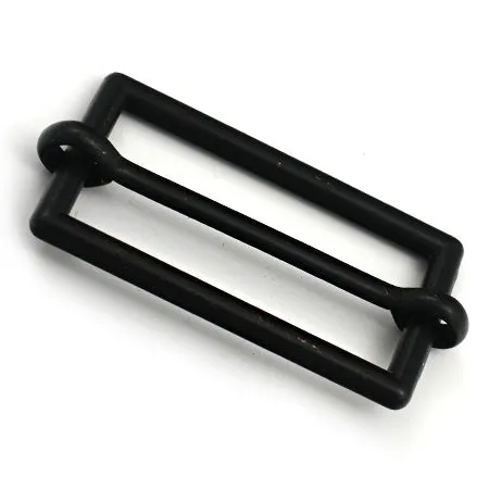 4 Pcs. Slider Buckle, Size 30 mm, Color Black Copper