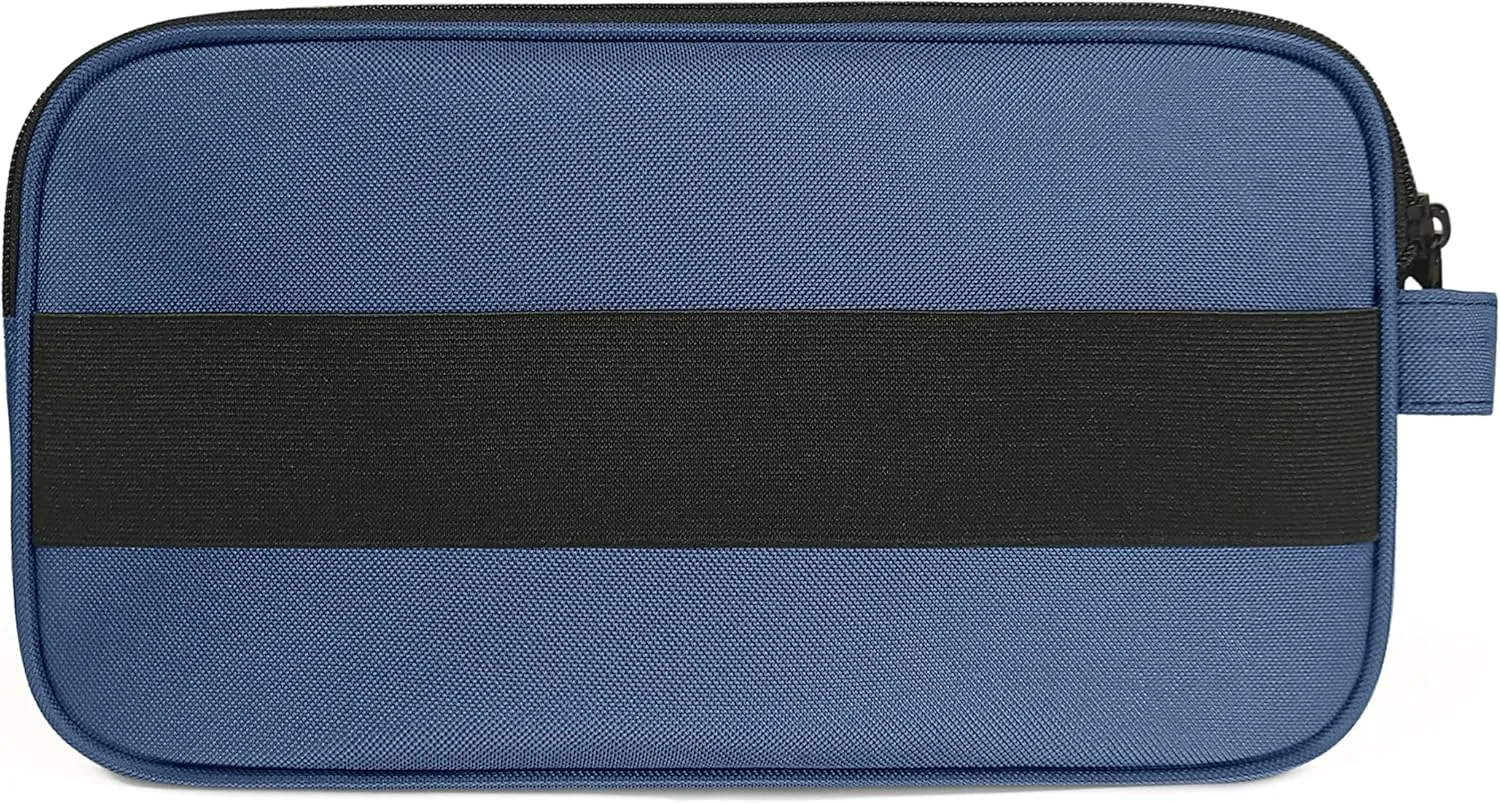 40Winkz Travel Carrying Bag compatible with ResMed AirMini, Portable CPAP Equipment Bag and Supplies Storage Bag with Shoulder Strap, Organizer Carrying Case with Luggage Strap (Navy)