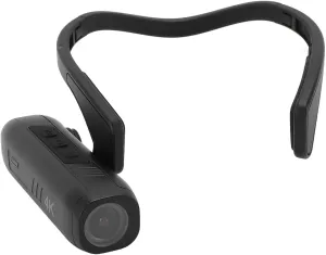4K 60FPS Head Mounted Camera, 42MP Wearable WiFi Video Camera Camcorder with Anti Shake EIS 6.0, 120° Wide Angle Sports Camcorder, APP Control, Type C Fast Charging