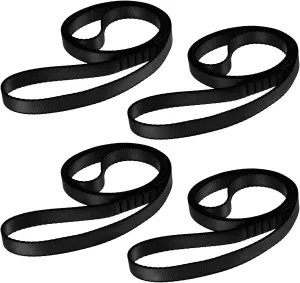 4pcs Nylon Climbing Sling Runner, 22KN Nylon Extension Climbing Straps, Daisy Chain Rope, Climbing Utility Cord for Outdoor Climbing, Rappelling, Swing, Yoga Hammock