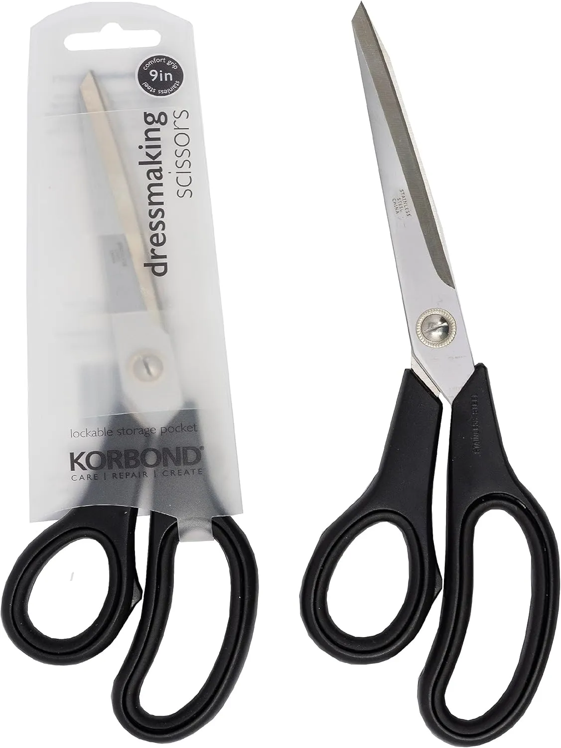 9'' Dressmaking Scissors with Comfort Grip Handles