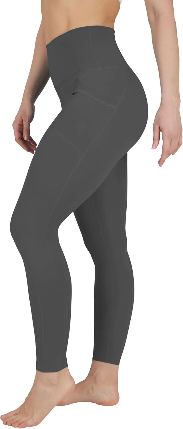 90 Degree By Reflex High Waist Fleece Lined Leggings with Side Pocket - Yoga Pants