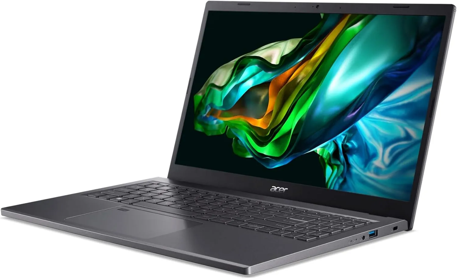 acer Aspire 5 15 Laptop 2023 15.6” FHD 1920 x 1080 Intel Core i5-1335U, 10-core, Intel Iris Xe Graphics, 16GB LPDDR5, 512GB SSD, Backlit KB, Thunderbolt 4, Wi-Fi 6E, 1080p FHD Camera, Windows 11 Home