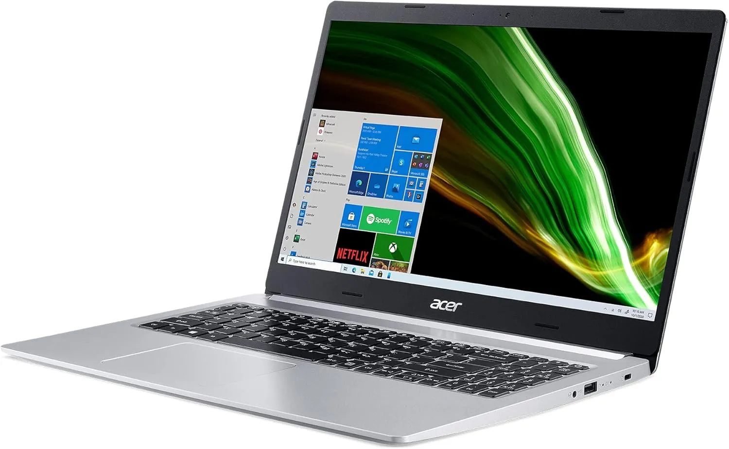 Acer Aspire 5 A515-45-R1YC Slim Laptop | 15.6" Full HD IPS | AMD Ryzen 5 5500U Hexa-Core Mobile Processor | 8GB DDR4 | 256GB NVMe SSD | WiFi 6 | Backlit KB | Windows 10 Home