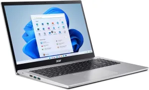 acer Laptop | Aspire 3 A315 | 15.6" 1920 x 1080 LED-Backlit | Intel Core i5-1235U 10-Core | 8GB DDR4 | 512GB SSD | Windows 11 Pro | Wi-Fi 5-720p HD Camera - Pure Silver