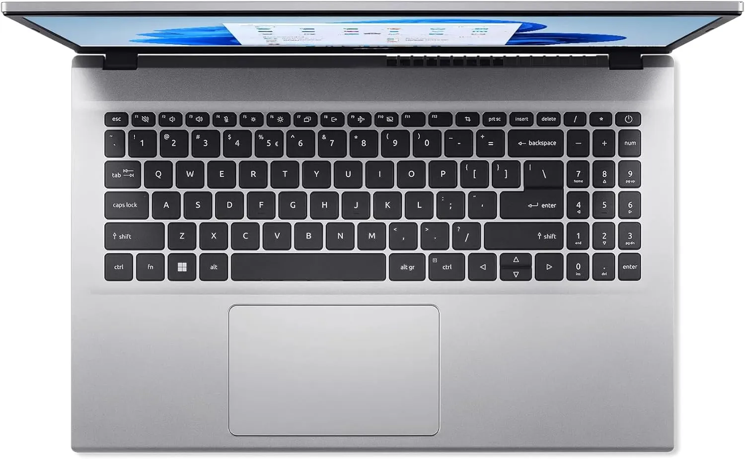 acer Laptop | Aspire 3 A315 | 15.6" 1920 x 1080 LED-Backlit | Intel Core i5-1235U 10-Core | 8GB DDR4 | 512GB SSD | Windows 11 Pro | Wi-Fi 5-720p HD Camera - Pure Silver