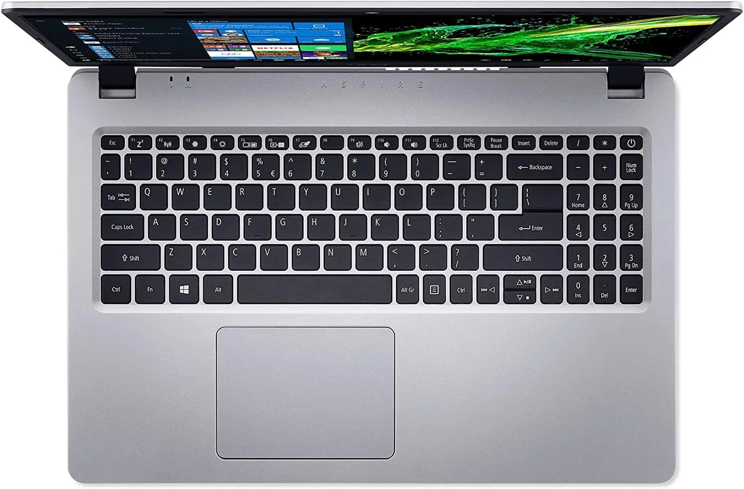 acer Laptop | Aspire 5 | 15.6" 1920 x 1080 LED Full-Array | AMD Ryzen 3 3200U 2-Core | 8GB DDR4 | 512GB SSD | Windows 11 Pro | Wi-Fi 5 - Bluetooth 5 - Backlit KB - 720p HD Camera - Pure Silver
