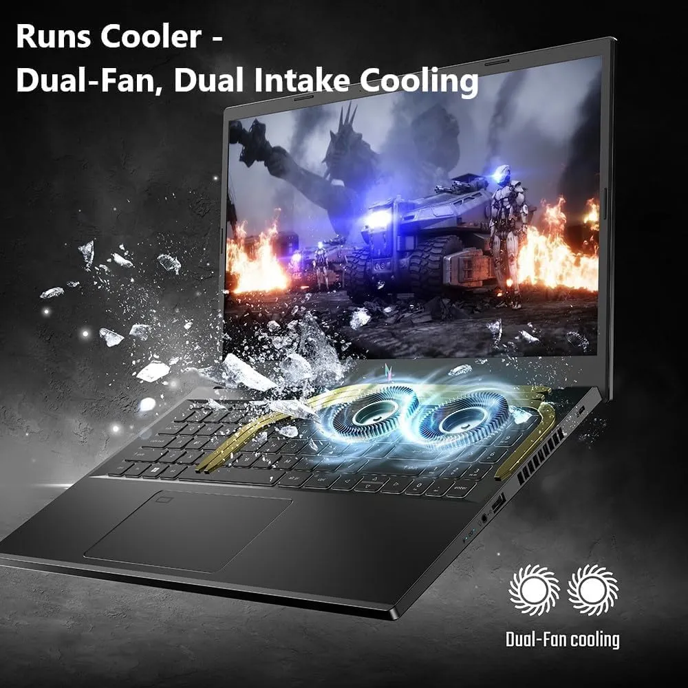 acer Nitro V 15 Gaming Laptop, Intel i9-13900H Up to 5.4GHz, GeForce RTX 4060, 15.6" 144 Hz IPS Display, 64 GB DDR5, 4 TB SSD, Wi-Fi 6, Backlit Keyboard, Windows 11 Pro, Gaming Mouse, 256GB UFD