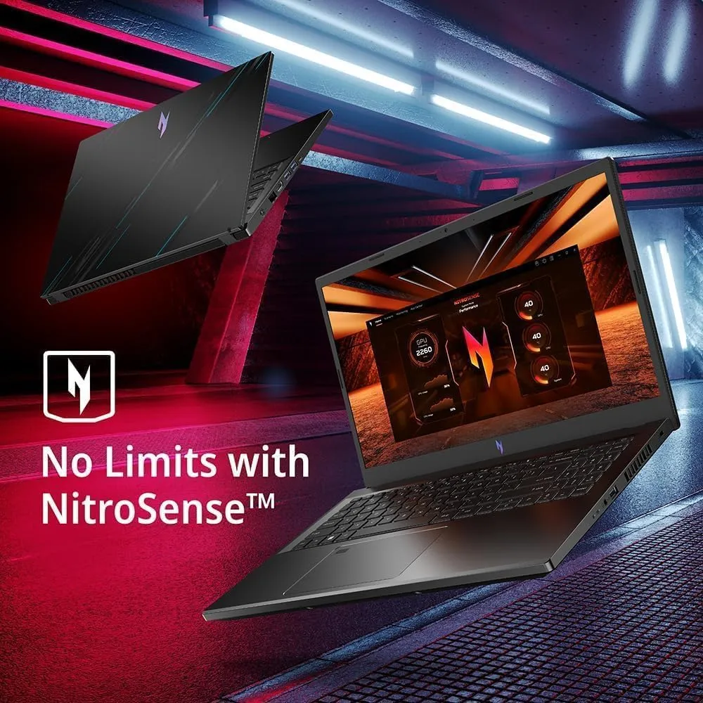 acer Nitro V 15 Gaming Laptop, Intel i9-13900H Up to 5.4GHz, GeForce RTX 4060, 15.6" 144 Hz IPS Display, 64 GB DDR5, 4 TB SSD, Wi-Fi 6, Backlit Keyboard, Windows 11 Pro, Gaming Mouse, 256GB UFD
