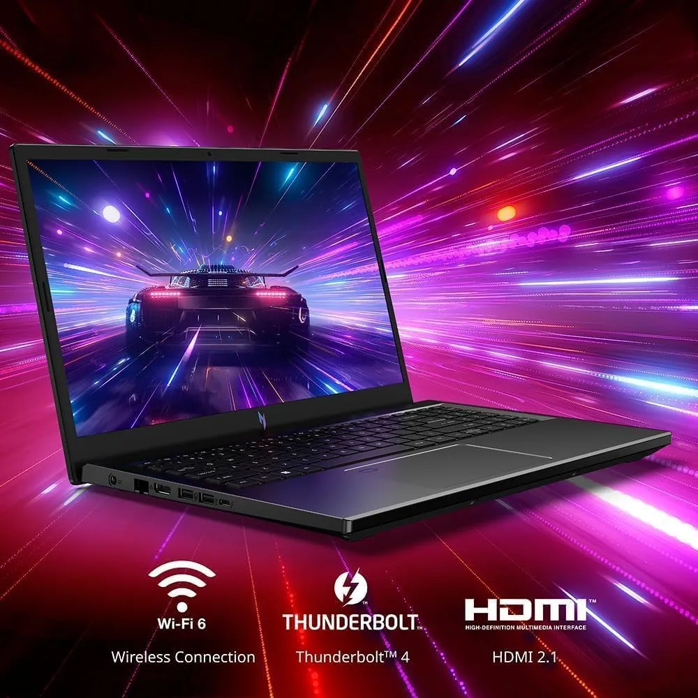 acer Nitro V 15 Gaming Laptop, Intel i9-13900H Up to 5.4GHz, GeForce RTX 4060, 15.6" 144 Hz IPS Display, 64 GB DDR5, 4 TB SSD, Wi-Fi 6, Backlit Keyboard, Windows 11 Pro, Gaming Mouse, 256GB UFD