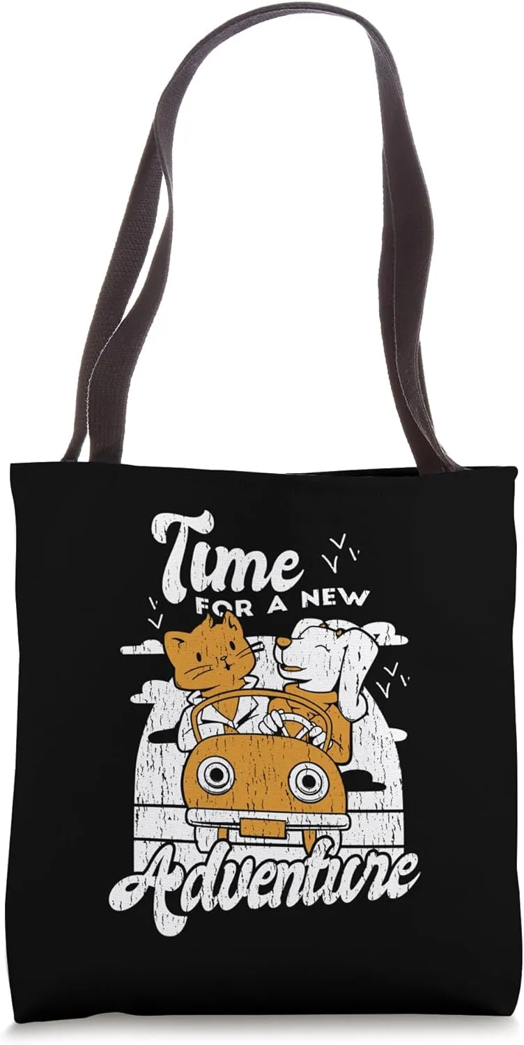 Adventure Relocation Emigrant Road Trip World Travel Tote Bag
