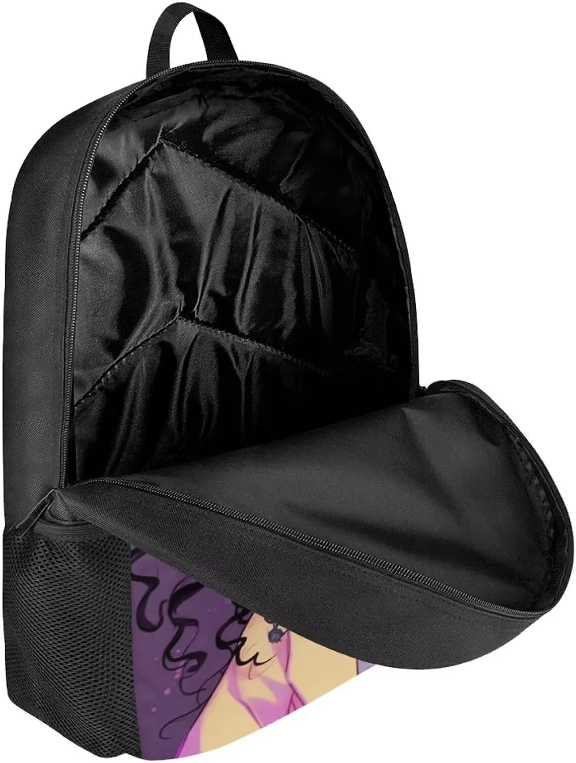 Afro Backpacks for Girls 4-6/8-10 African Magic Book Bag Kids Bookbag Girls 3th Grade/4th Grade School Bag with Water Bottles