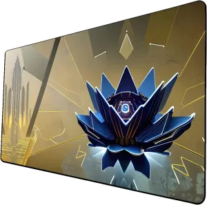 AI Painting TCG Playmat - MTG Trading Card Game Mat, 24x14 Inches Premium MTG Playmat - The Perfect Companion for Intense Card Battles - Fantasy Dark Vampire Lotus-069