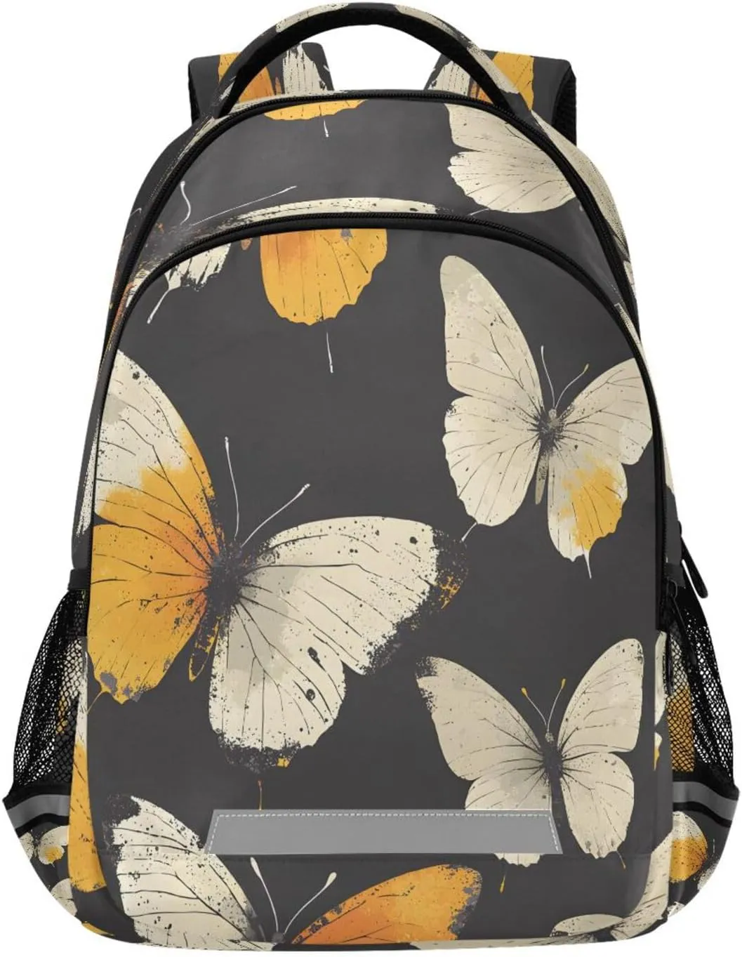 ALAZA Kids Backpack for Boys Girls,Vintage Butterfly School Backpack Preschool Elementary Kindergarten School Bag Bookbag Travel Laptop Bag Casual Daypack