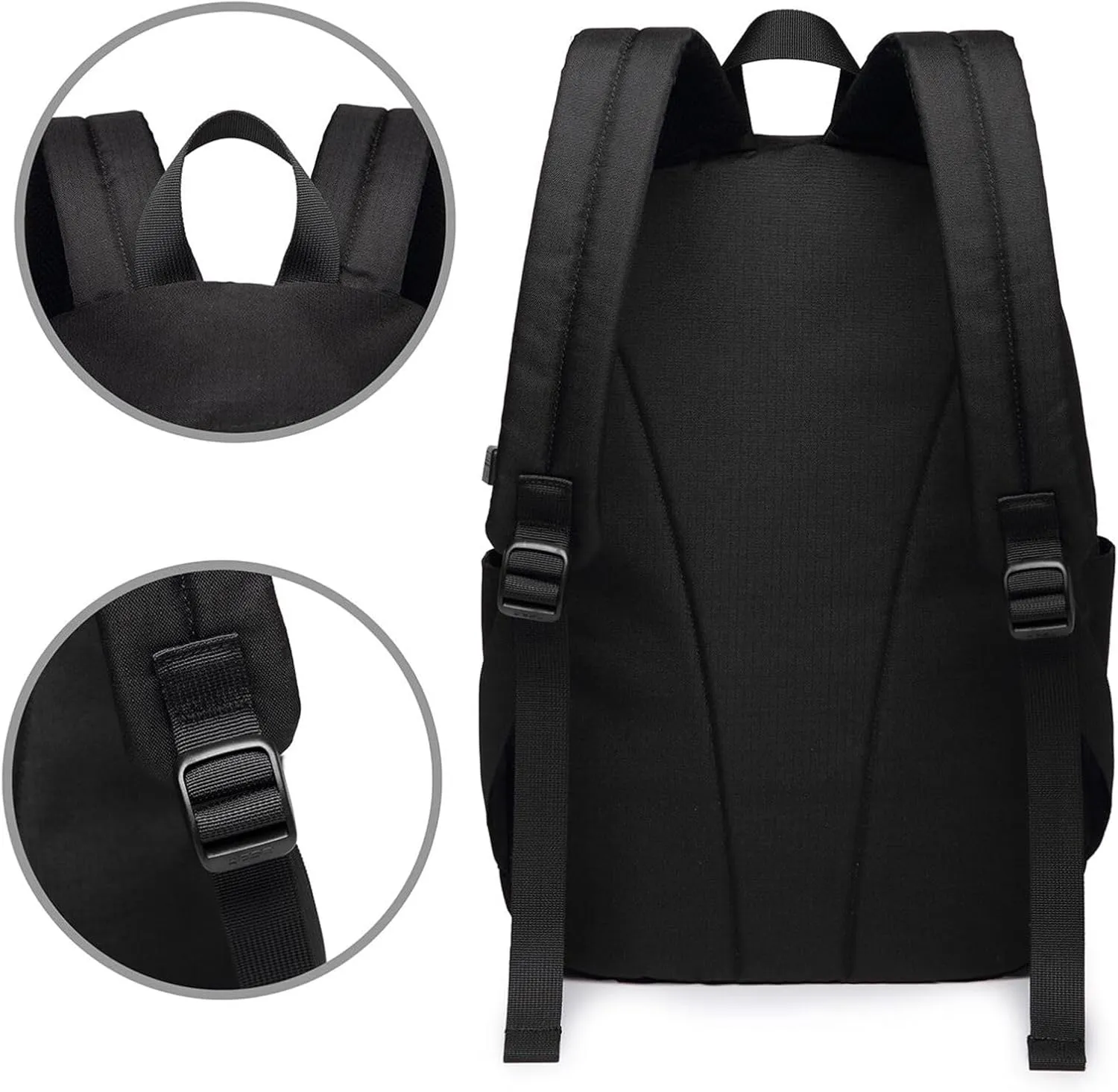 Alien Invasion Backpack, 17 Inch Travel Business Laptop Backpack With USB Port for Women Men