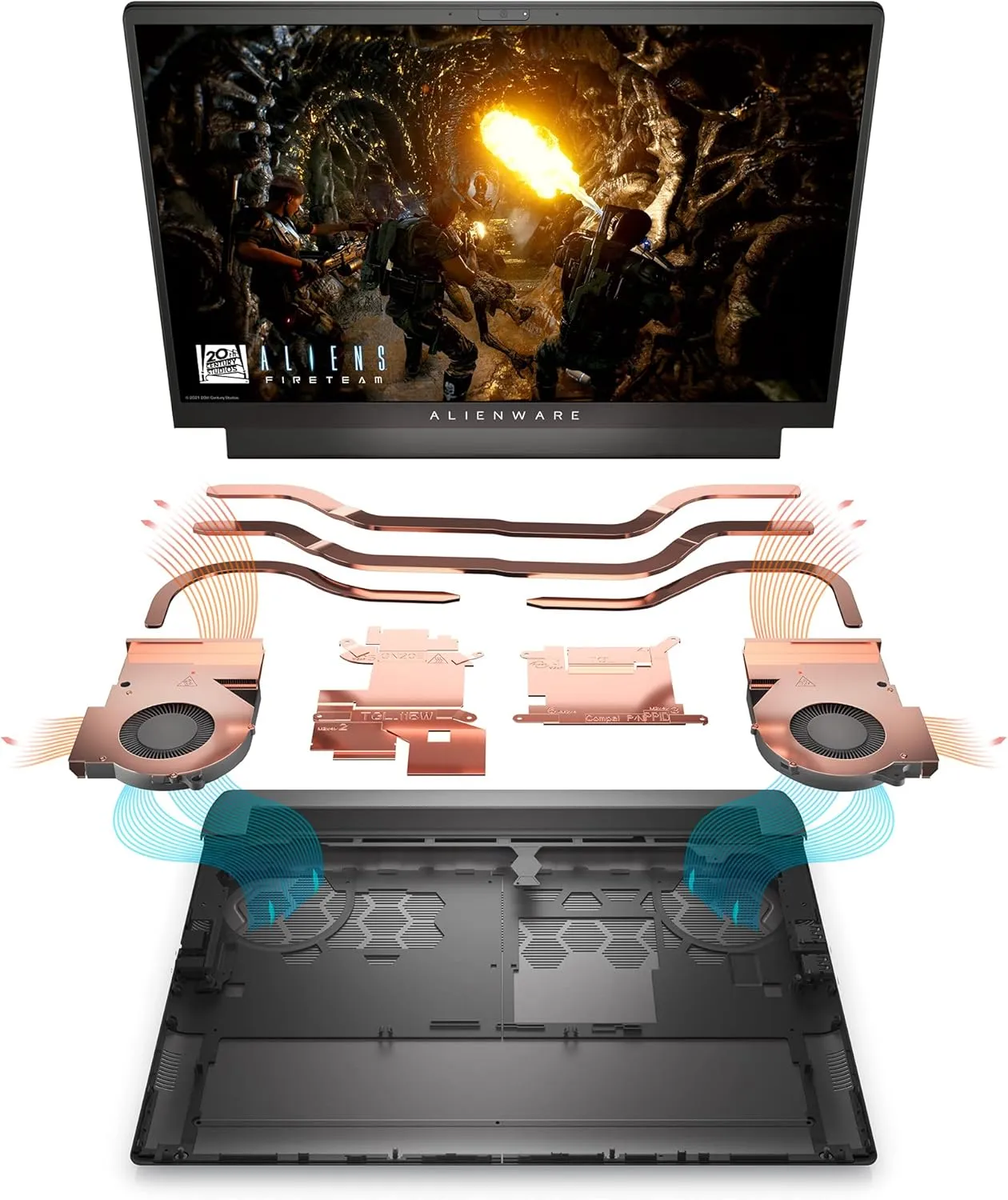 Alienware M15 R6 Gaming Laptop - 15.6-inch FHD (1920 x 1080) 1ms 360Hz Display, Intel Core i7-11800H, 32GB DDR4 RAM, 1TB SSD, NVIDIA RTX 3070 8GB Graphics, Windows 11 Home - Black