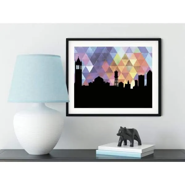 Ames, Iowa geometric skyline