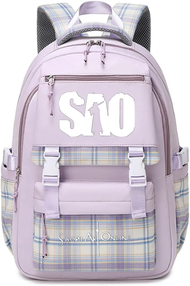 Anime Sword Art Online Backpack Mochila Satchel Daypack School Bag Bookbag 13