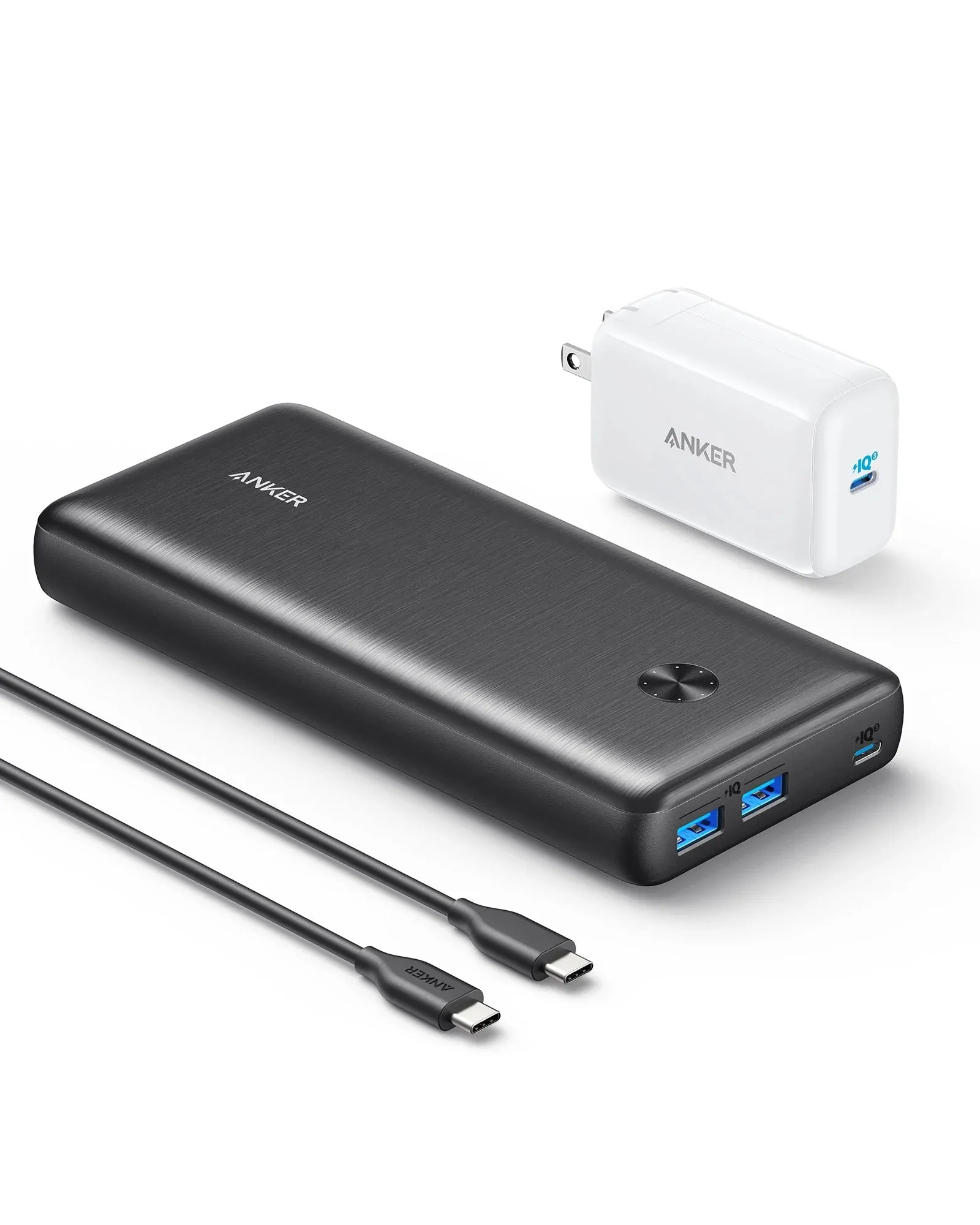 Anker PowerCore III Elite Powerbank (A1291H11) - 25600 mAh, Dual USB