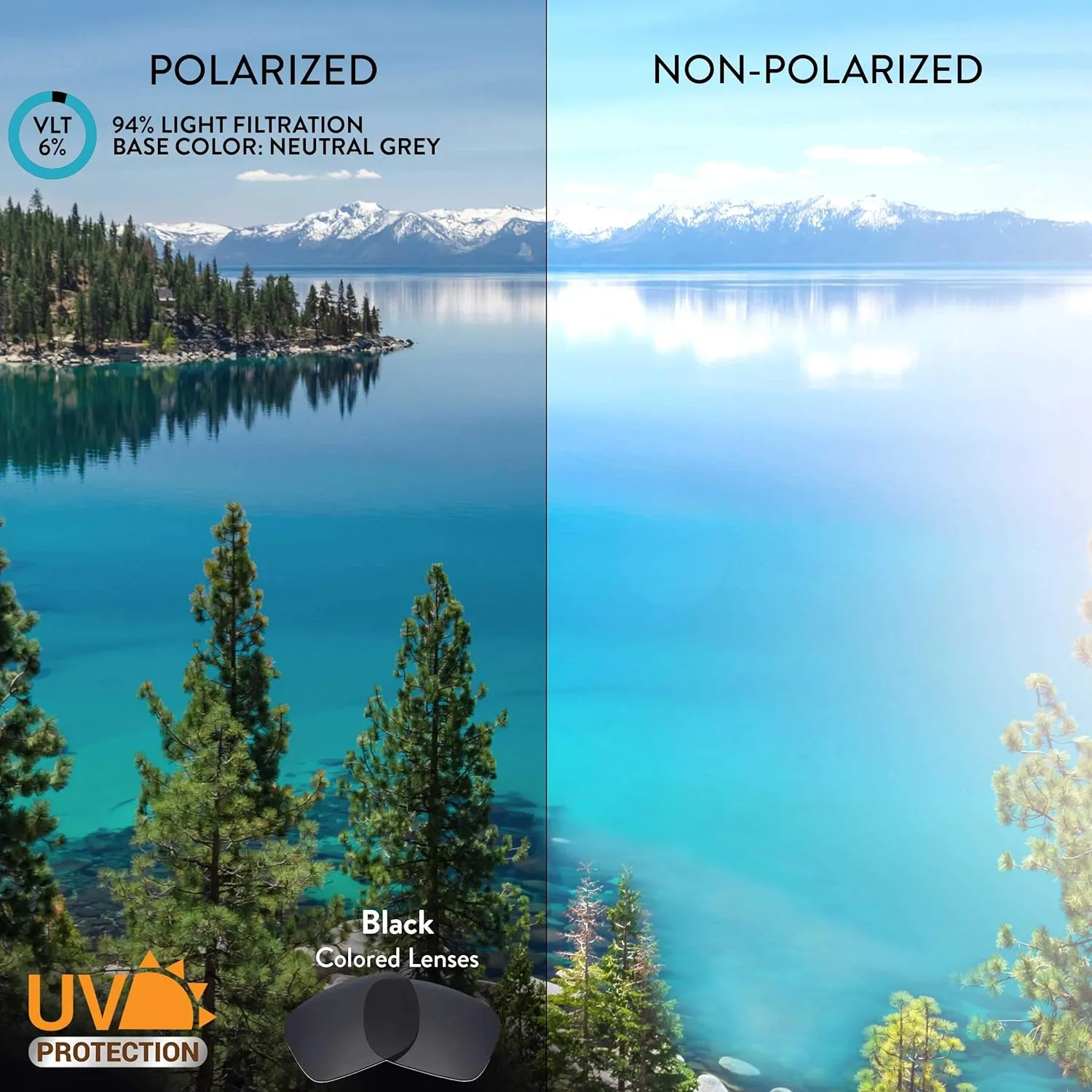 Apex Lenses Replacement Lenses for Quay Art School Sunglasses