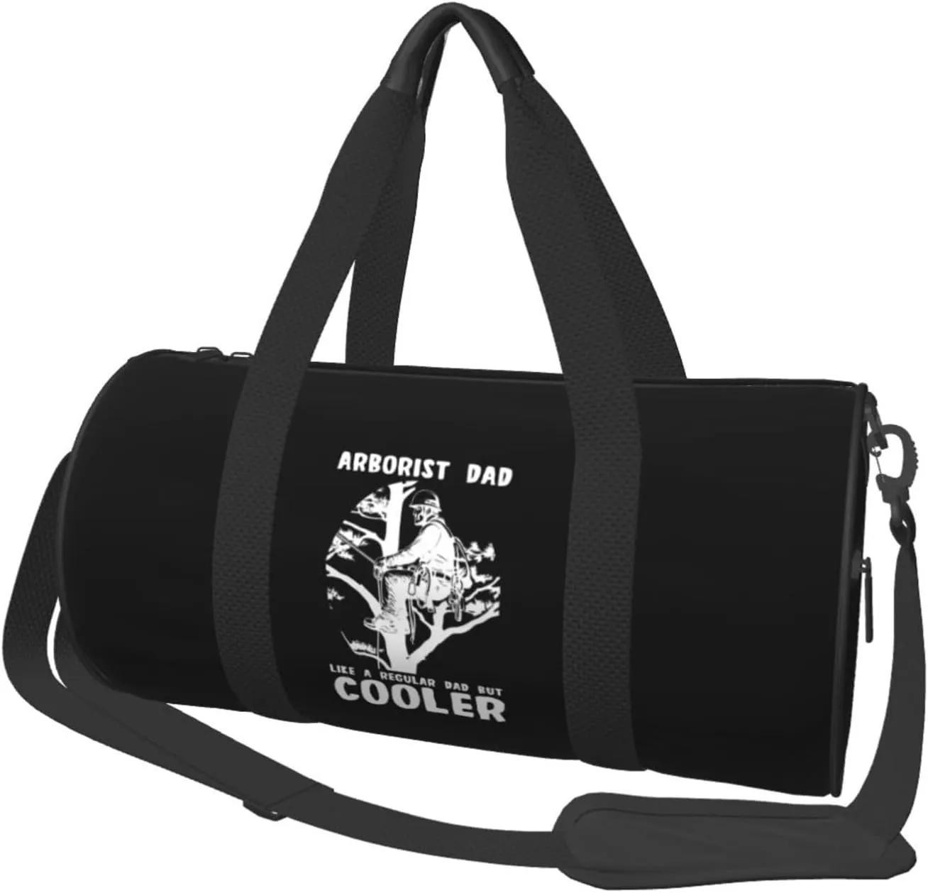 Arborist Dad Like A Regular Dad But Cooler Duffel Bag Gym Bag Travel Sports Tote Large Foldable Beach Swim Yoga0