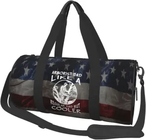 Arborist Dad Like A Regular Dad But Cooler Duffel Bag Gym Bag Travel Sports Tote Large Foldable Beach Swim Yoga5