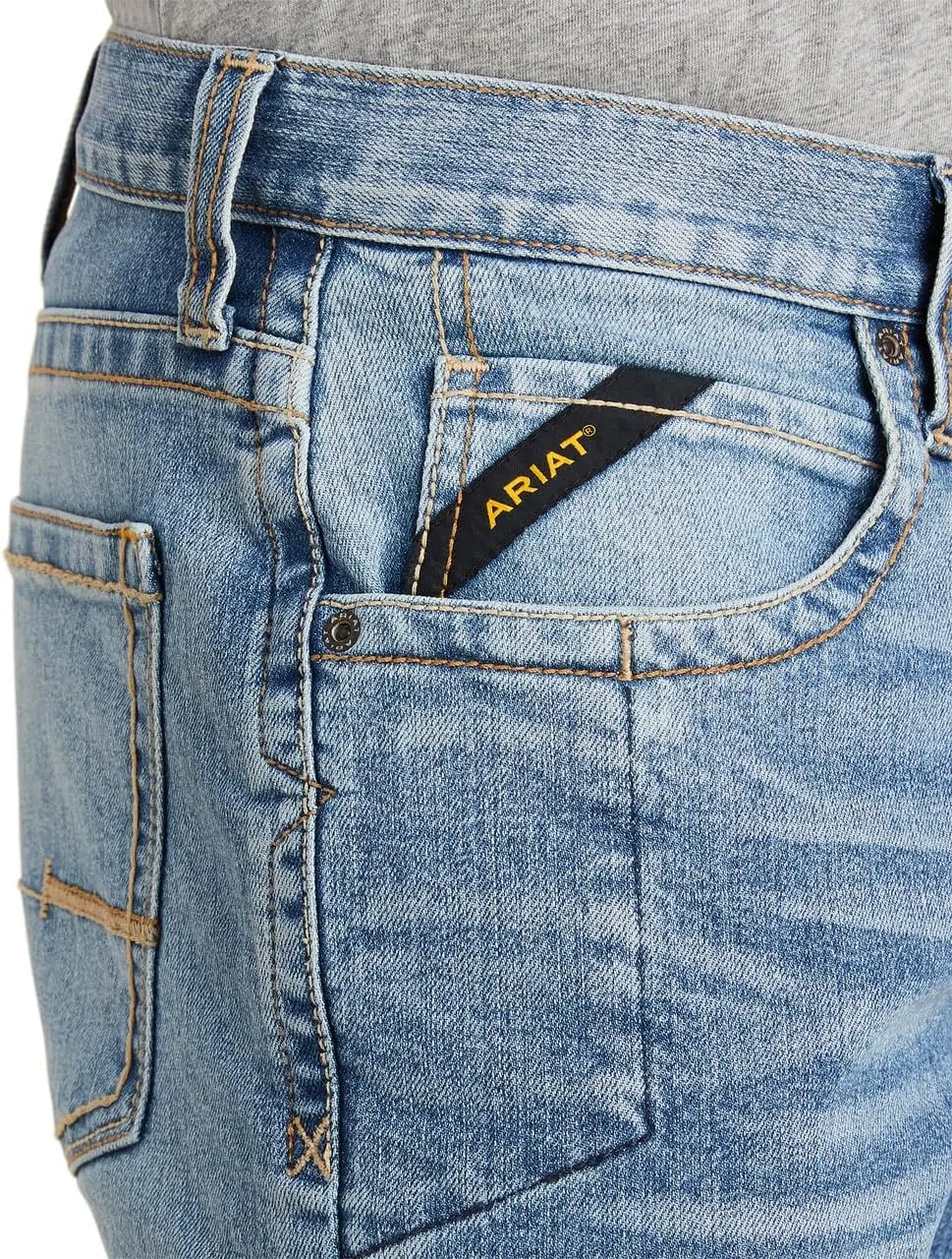 Ariat Men's Rebar M5 Straight Durastretch Edge Straight Leg Jean